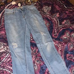 Encore light blue ripped jeans